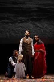 Ray Panthaki as Hari and Anneika Rose as Rani in The Empress. Photo by Steve Tanner 